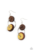 Load image into Gallery viewer, Paparazzi Artisanal Aesthetic - Yellow Earrings

