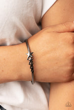 Load image into Gallery viewer, Paparazzi Astrological A-Lister - Black Bangle Bracelets
