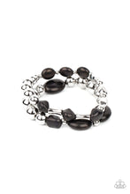 Load image into Gallery viewer, Paparazzi Authentically Artisan - Black Stretch Bracelets
