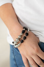 Load image into Gallery viewer, Paparazzi Authentically Artisan - Black Stretch Bracelets
