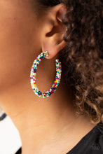 Load image into Gallery viewer, Paparazzi BEAD My Lips! - Multi Hoop Earrings
