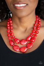 Load image into Gallery viewer, Paparazzi Beach Glam - Red Necklace
