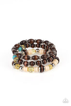 Load image into Gallery viewer, Paparazzi Belongs In The Wild - Yellow Stretchy Bracelets
