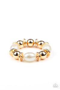 Paparazzi Big League Luster - Gold Bracelet
