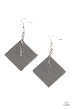 Load image into Gallery viewer, Paparazzi Block Party Posh - Black Earrings
