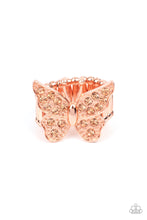 Load image into Gallery viewer, Paparazzi Bona Fide Butterfly - Copper Butterfly Ring
