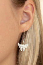 Load image into Gallery viewer, Paparazzi Bountiful Butterflies - White Butterfly Necklace
