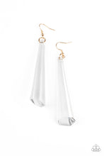 Load image into Gallery viewer, Paparazzi Break The Ice - Gold Earring
