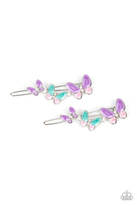 Paparazzi Bushels of Butterflies - Multi Hair Pins