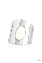 Load image into Gallery viewer, Paparazzi Casual Canyoneer - White Cuff Bracelet
