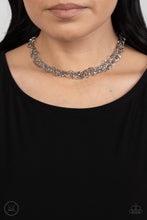 Load image into Gallery viewer, Paparazzi Cause a Commotion - Silver Choker Necklace
