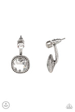 Load image into Gallery viewer, Paparazzi Celebrity Cache - White Jacket Earrings
