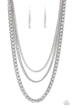 Load image into Gallery viewer, Paparazzi Chain of Champions - Silver Chain Necklace
