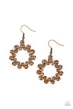 Load image into Gallery viewer, Paparazzi Champagne Bubbles - Brass Earrings
