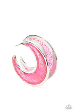 Load image into Gallery viewer, Paparazzi Charismatically Curvy - Pink Earrings
