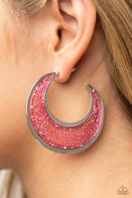 Load image into Gallery viewer, Paparazzi Charismatically Curvy - Pink Earrings
