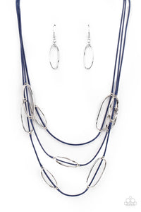 Paparazzi Check Your CORD-inates - Blue