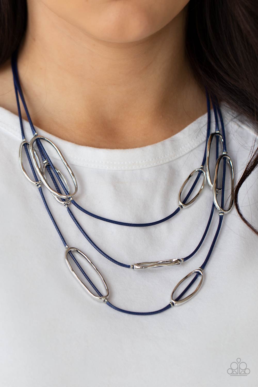 Paparazzi Check Your CORD-inates - Blue