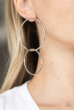 Load image into Gallery viewer, Paparazzi City Simplicity - Silver Earrings
