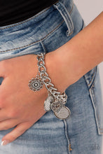Load image into Gallery viewer, Paparazzi Complete CHARM-ony - Silver Charm Bracelet
