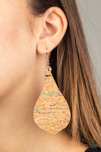 Paparazzi Cork Coast - Multi Cork Earring