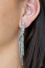 Load image into Gallery viewer, Paparazzi Cosmic Candescence - Black Earrings
