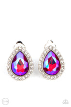 Load image into Gallery viewer, Paparazzi Cosmic Castles - Pink Clip-On Earrings
