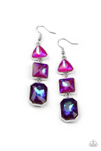 Load image into Gallery viewer, Paparazzi Cosmic Culture - Purple Earrings
