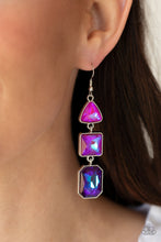 Load image into Gallery viewer, Paparazzi Cosmic Culture - Purple Earrings
