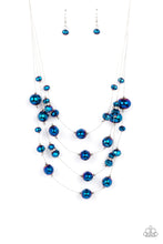 Load image into Gallery viewer, Paparazzi Cosmic Real Estate - Blue/Brown Iridescent Necklace
