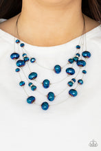 Load image into Gallery viewer, Paparazzi Cosmic Real Estate - Blue/Brown Iridescent Necklace

