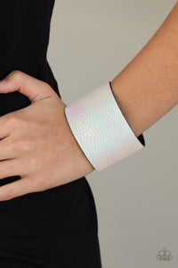 Paparazzi Cosmo Cruise - White Wrap Bracelet