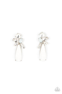 Paparazzi DIY Dazzle - White Earrings