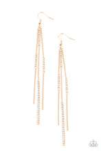 Load image into Gallery viewer, Paparazzi Dainty Dynamism - Gold Earrings
