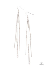 Load image into Gallery viewer, Paparazzi Dainty Dynamism - White Earrings

