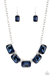 Paparazzi Deep Freeze Diva - Blue Necklace