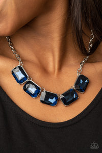 Paparazzi Deep Freeze Diva - Blue Necklace