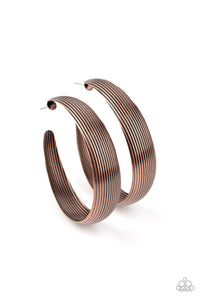 Paparazzi Desert Wanderings - Hoop Earrings