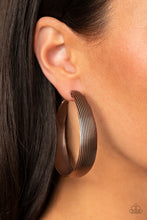 Load image into Gallery viewer, Paparazzi Desert Wanderings - Hoop Earrings
