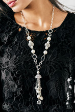 Load image into Gallery viewer, Paparazzi Designated Diva - White Necklace
