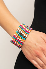 Load image into Gallery viewer, Paparazzi Dive into Maldives - Multi Wooden Bracelet
