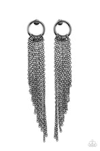 Load image into Gallery viewer, Paparazzi Divinely Dipping - Black Earrings
