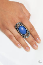 Load image into Gallery viewer, Paparazzi Drama Dream - Blue Ring
