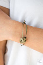 Load image into Gallery viewer, Paparazzi Dreamy Dandellions - Brass Charm Bracelet

