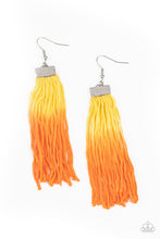 Load image into Gallery viewer, Paparazzi Dual Immersion - Yellow Tassel Earring
