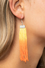 Load image into Gallery viewer, Paparazzi Dual Immersion - Yellow Tassel Earring
