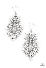 Load image into Gallery viewer, Paparazzi Turn up the Luxe - White Earring
