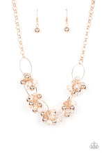 Load image into Gallery viewer, Paparazzi Effervescent Ensemble - Rose Gold Necklace

