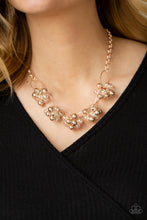 Load image into Gallery viewer, Paparazzi Effervescent Ensemble - Rose Gold Necklace
