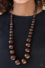 Load image into Gallery viewer, Paparazzi - Effortlessly Everglades - Brown Necklace
